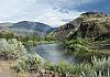 John day fossil beds to spray - oregon 15  - 008 von Heinz Hehenberger